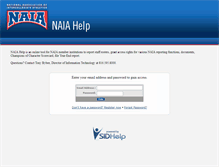 Tablet Screenshot of naiahelp.com